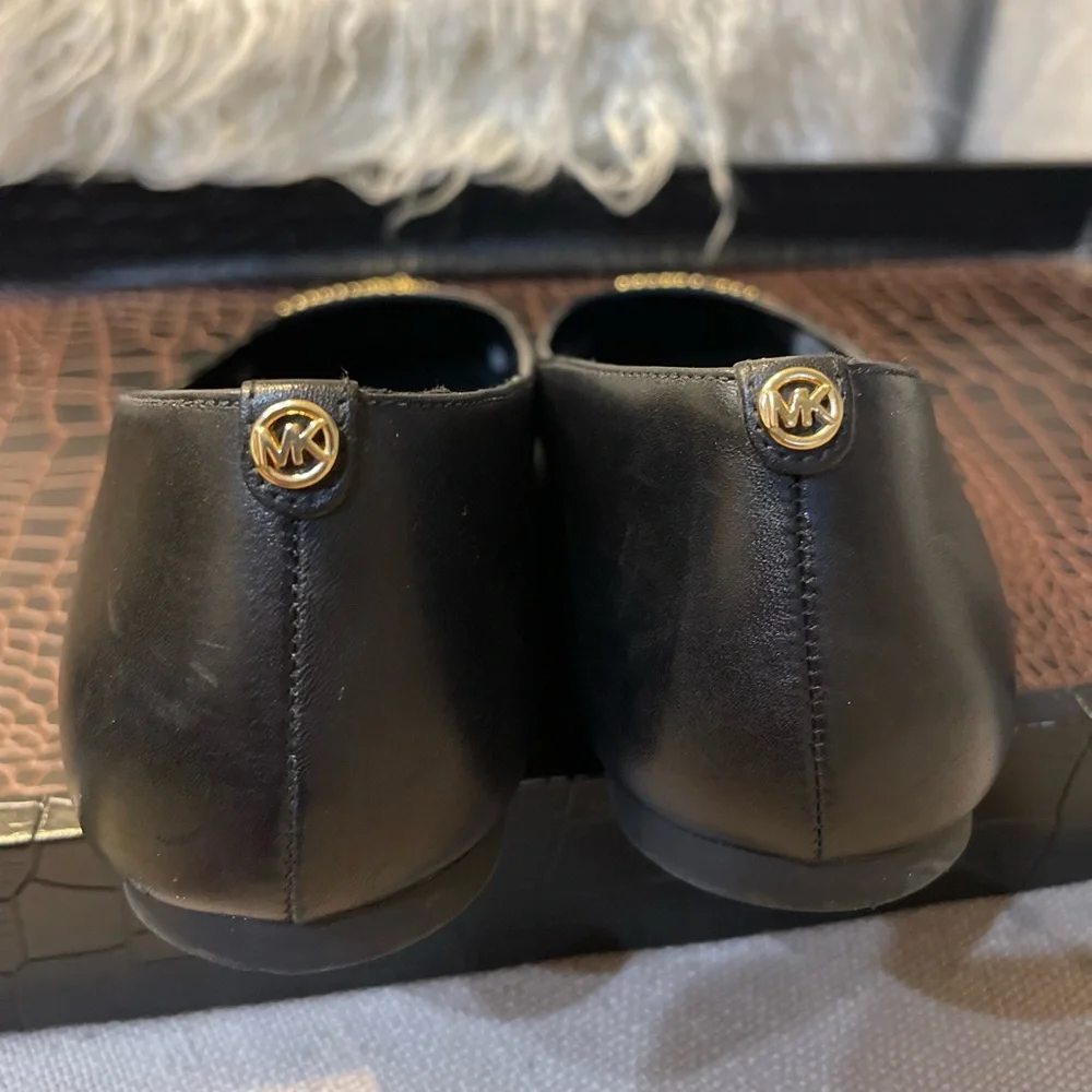 Michael Kors gold and black studded flat - Picture 3 of 7